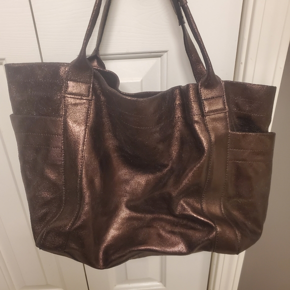European leather tote, never used - Picture 4 of 6